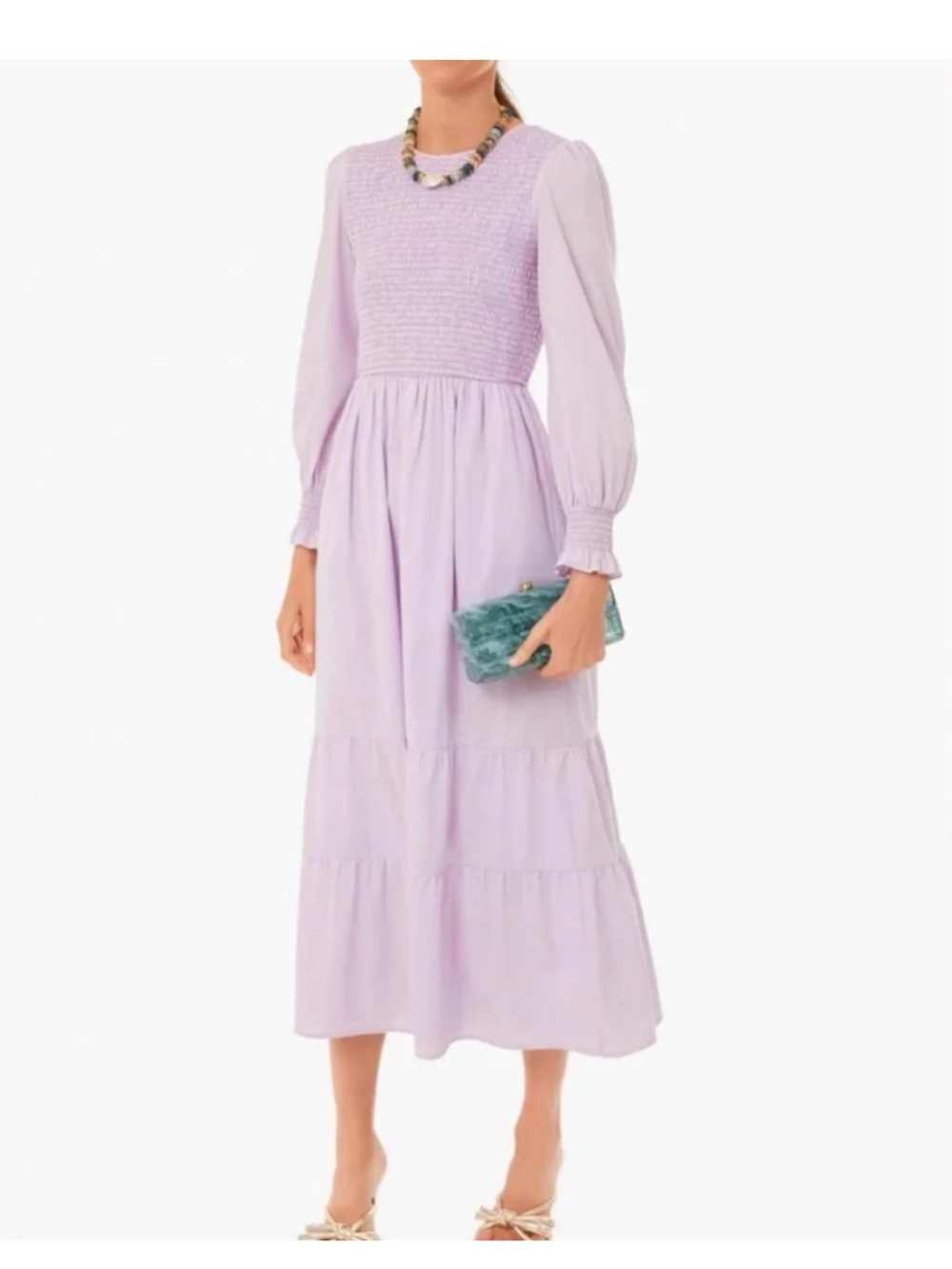 Pomander Place Juliette Smocked Maxi Dress